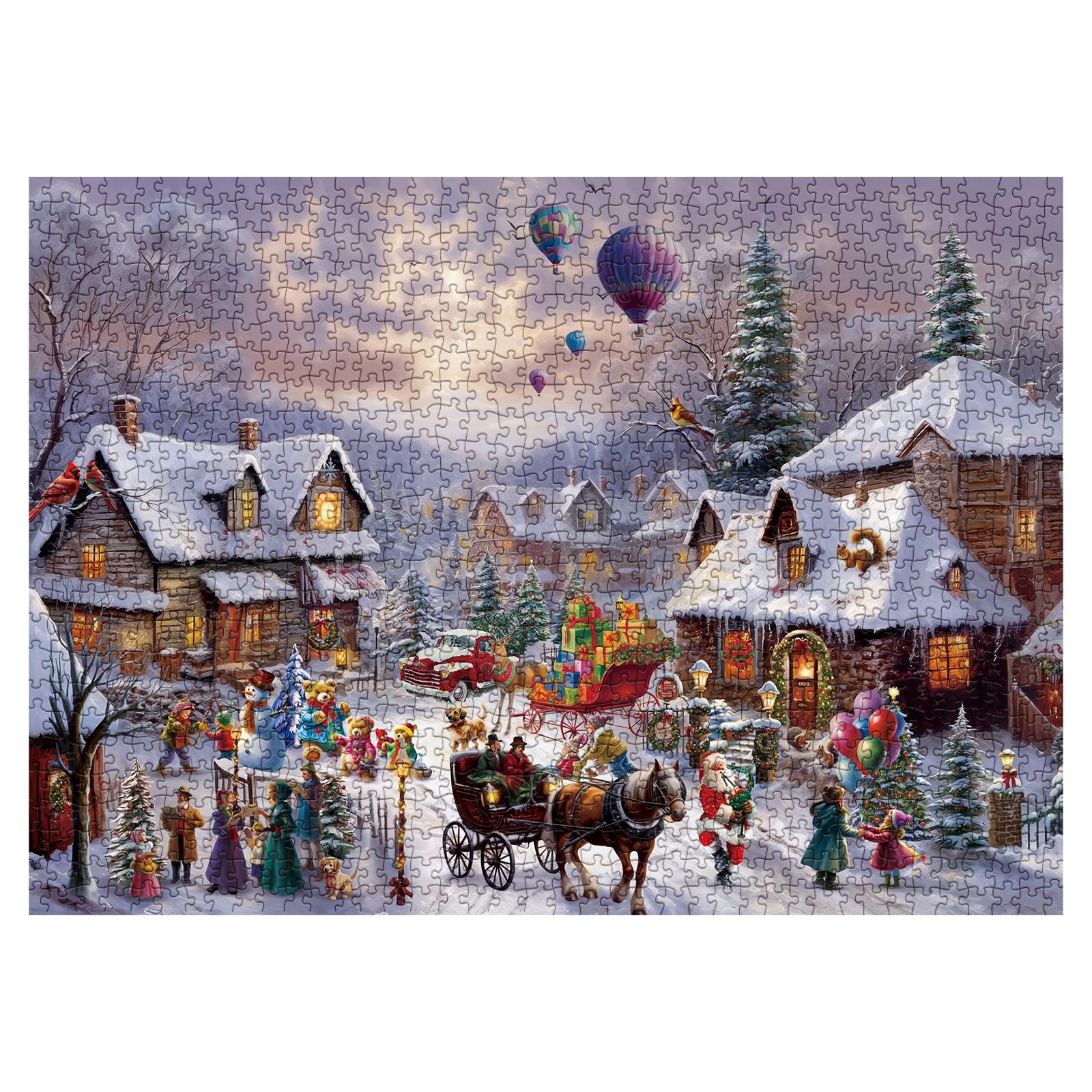 Amazon.co.jp: 大人用ウィンターワンダーランドパズル 1000